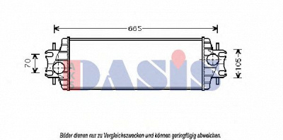 AKS DASIS 157015n -  Интеркулер